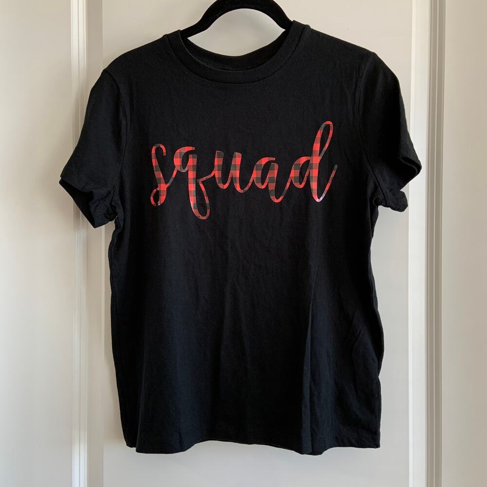 Wild Fable Small Plaid Squad Graphic T-Shirt